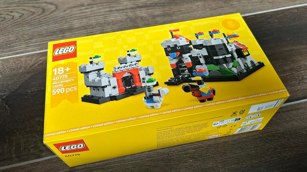 LEGO Mini Ridderkastelen (40775) - Limited Edition, Lego, Nieuw, Ophalen of Verzenden, Castle