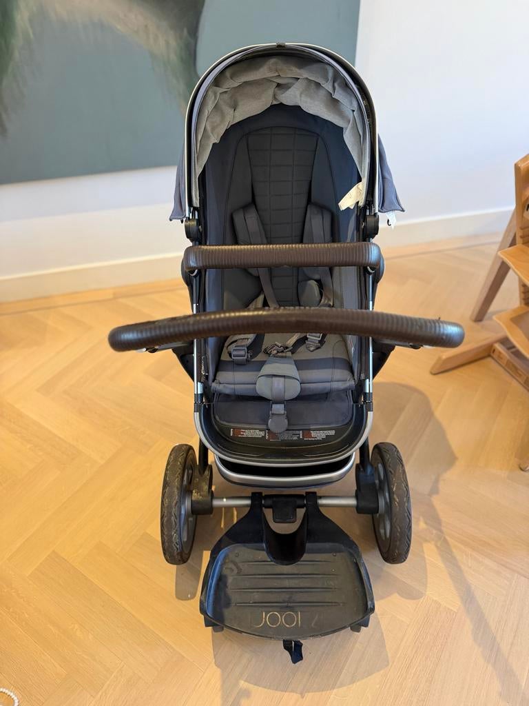 Joolz Day2 Quadro complete set, Kinderen en Baby's, Kinderwagens en Combinaties, Gebruikt, Kinderwagen, Overige merken, Verstelbare duwstang