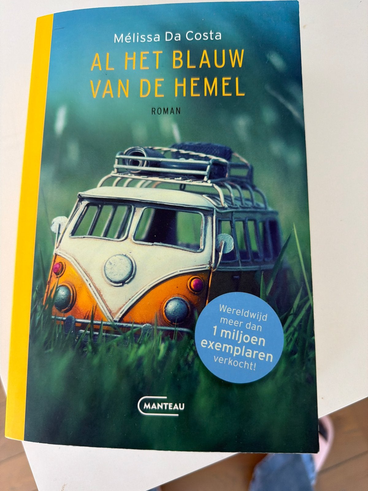 Al het blauw van de hemel - Mélissa Da Costa, Ophalen of Verzenden, Zo goed als nieuw, Nederland