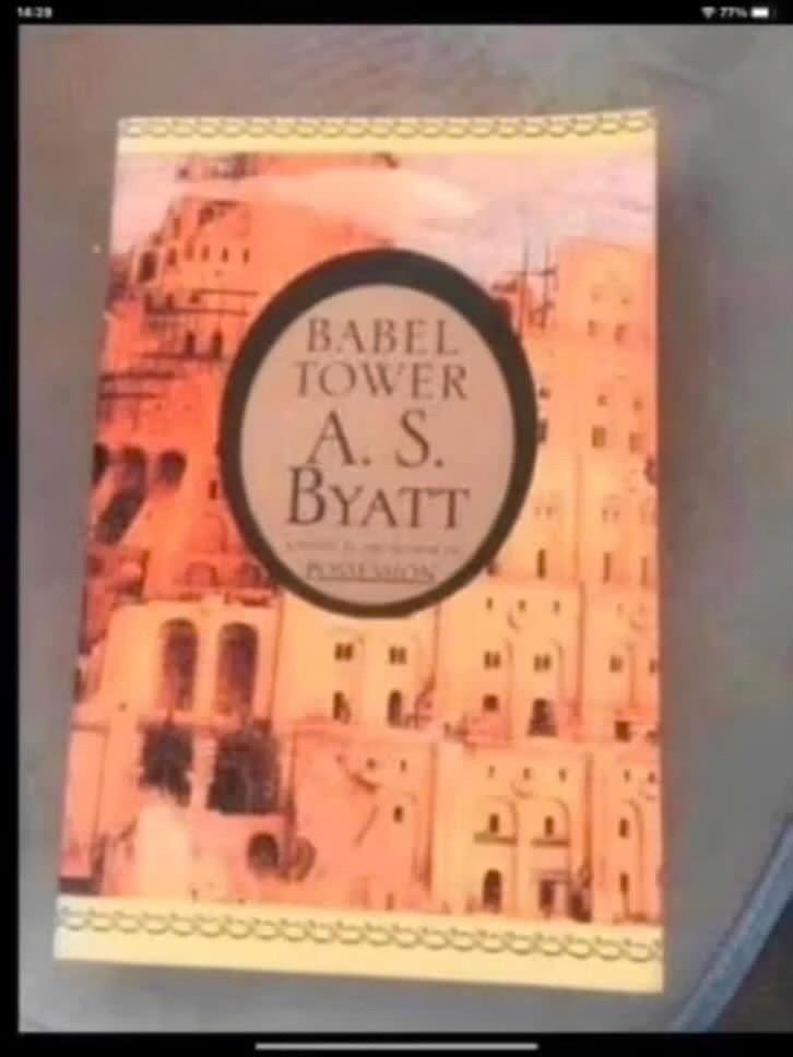 Babel Tower - A.S. Byatt (Engels boek), Ophalen of Verzenden, Gelezen, A.S. Byatt