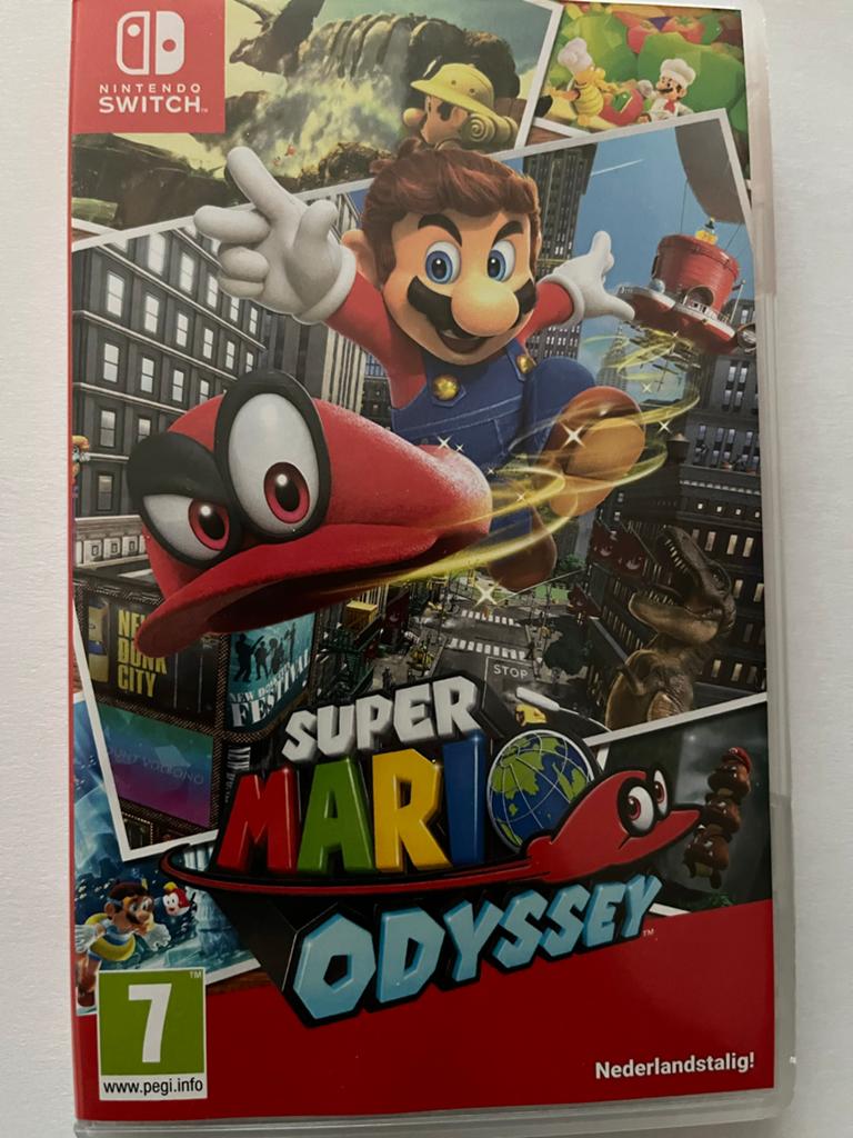 Super Mario Odyssey Nintendo Switch - Uitgespeeld!, Ophalen, Zo goed als nieuw