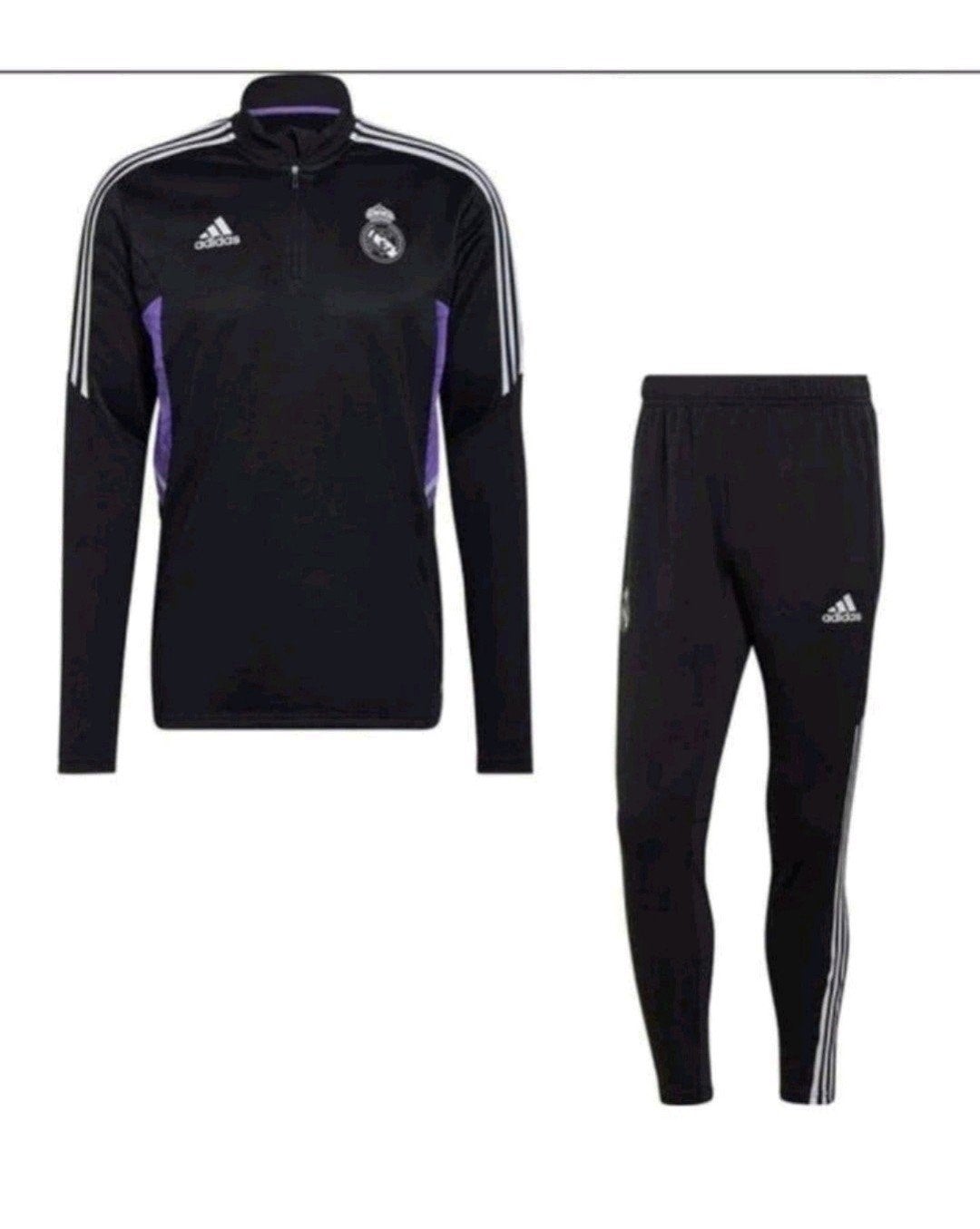 Real Madrid trainingspak maat M, Ophalen of Verzenden, Zo goed als nieuw, Zwart