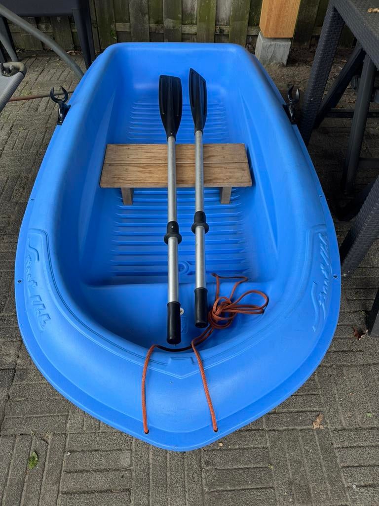 Polyerster roeiboot, Watersport en Boten, Kano's, Ophalen, Zo goed als nieuw, Overige typen