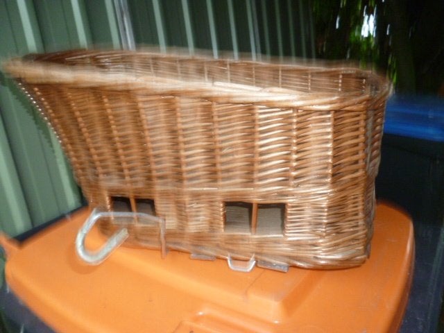 grote fietsmand voor gewone fiets 54 x 32 cm zgan, Dieren en Toebehoren, Ophalen of Verzenden, Riet