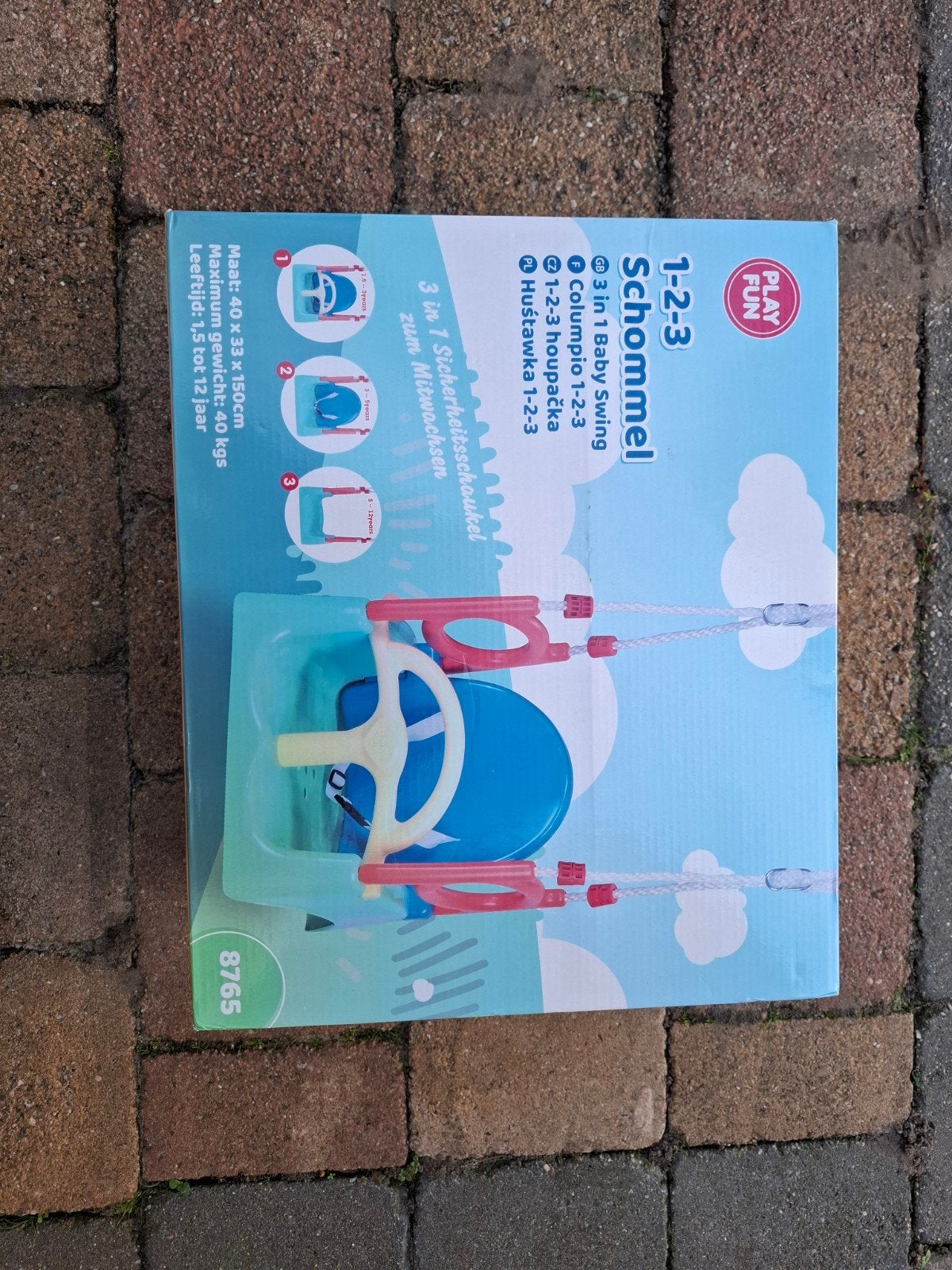3-in-1 Baby Schommel - Groeit mee met je kind!, Ophalen, Nieuw, Schommel