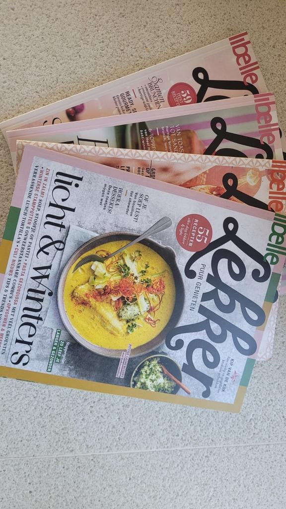Libelle Lekker kooktijdschriften - diverse edities, Boeken, Tijdschriften en Kranten, Ophalen of Verzenden, Gelezen, Overige typen