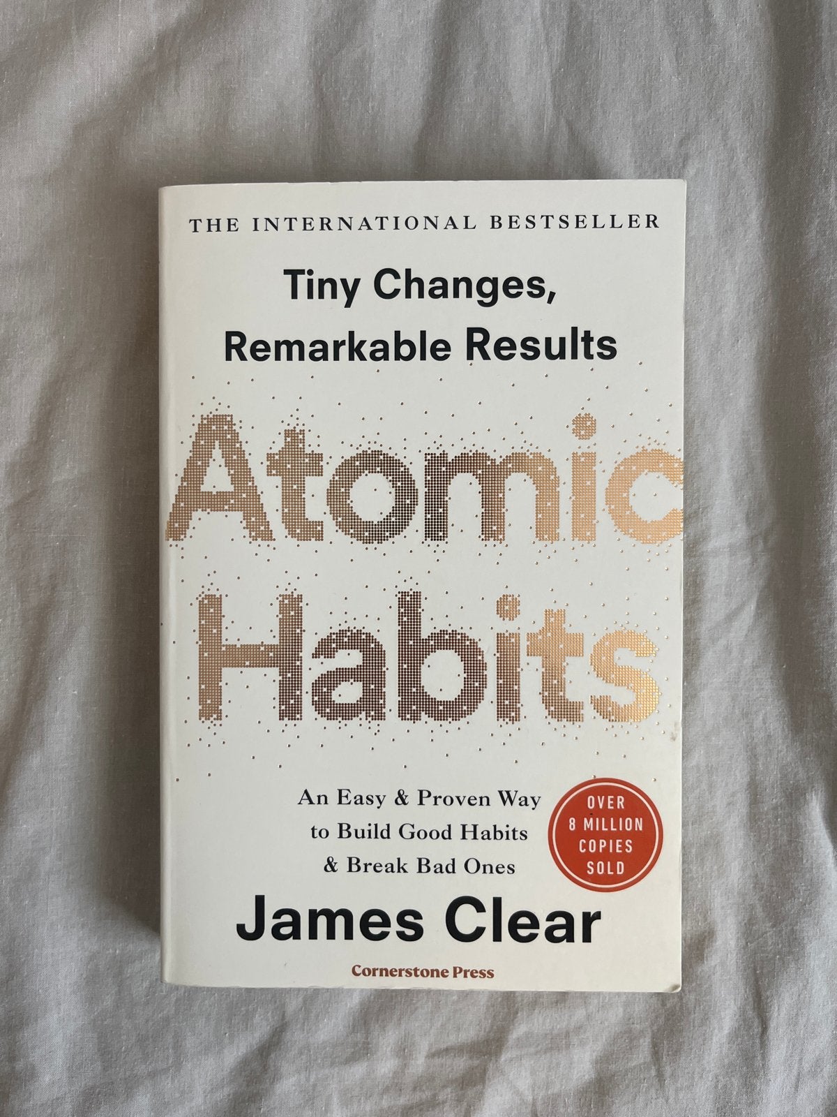 Atomic Habits - James Clear (Engels), Ophalen of Verzenden, Zo goed als nieuw, Overige