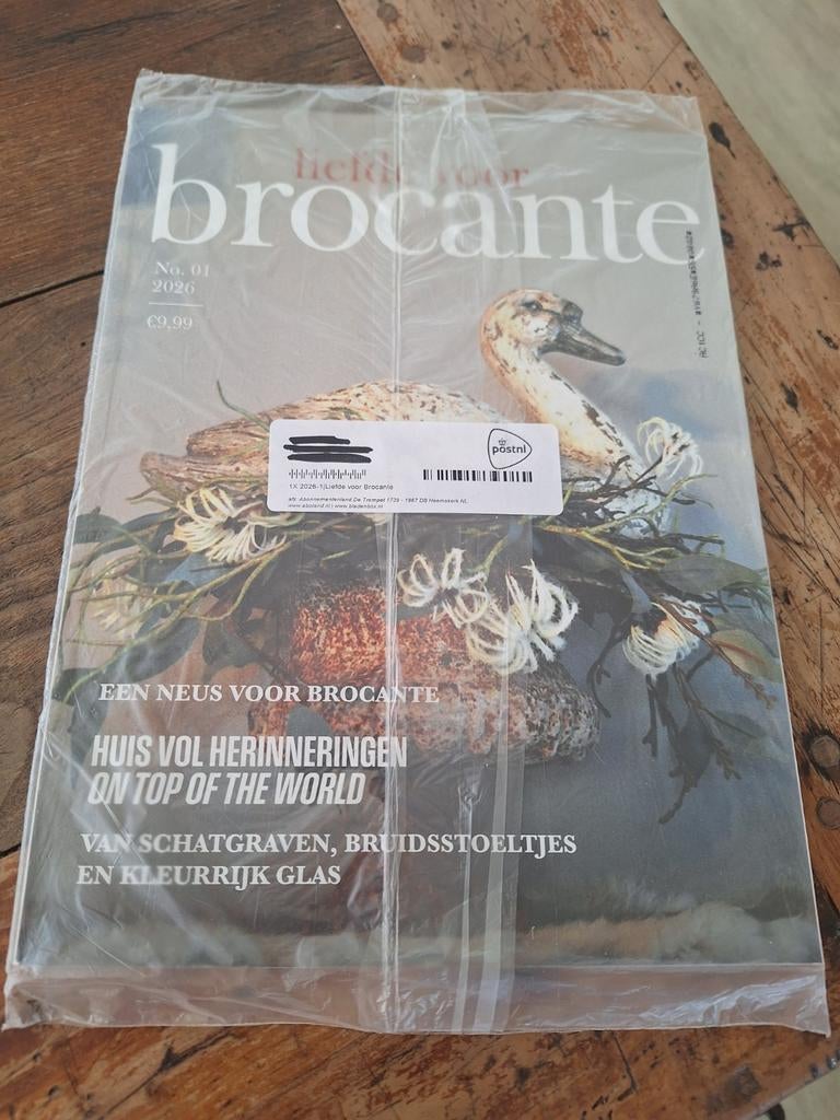 Liefde voor brocante tijdschrift, Ophalen of Verzenden, Nieuw