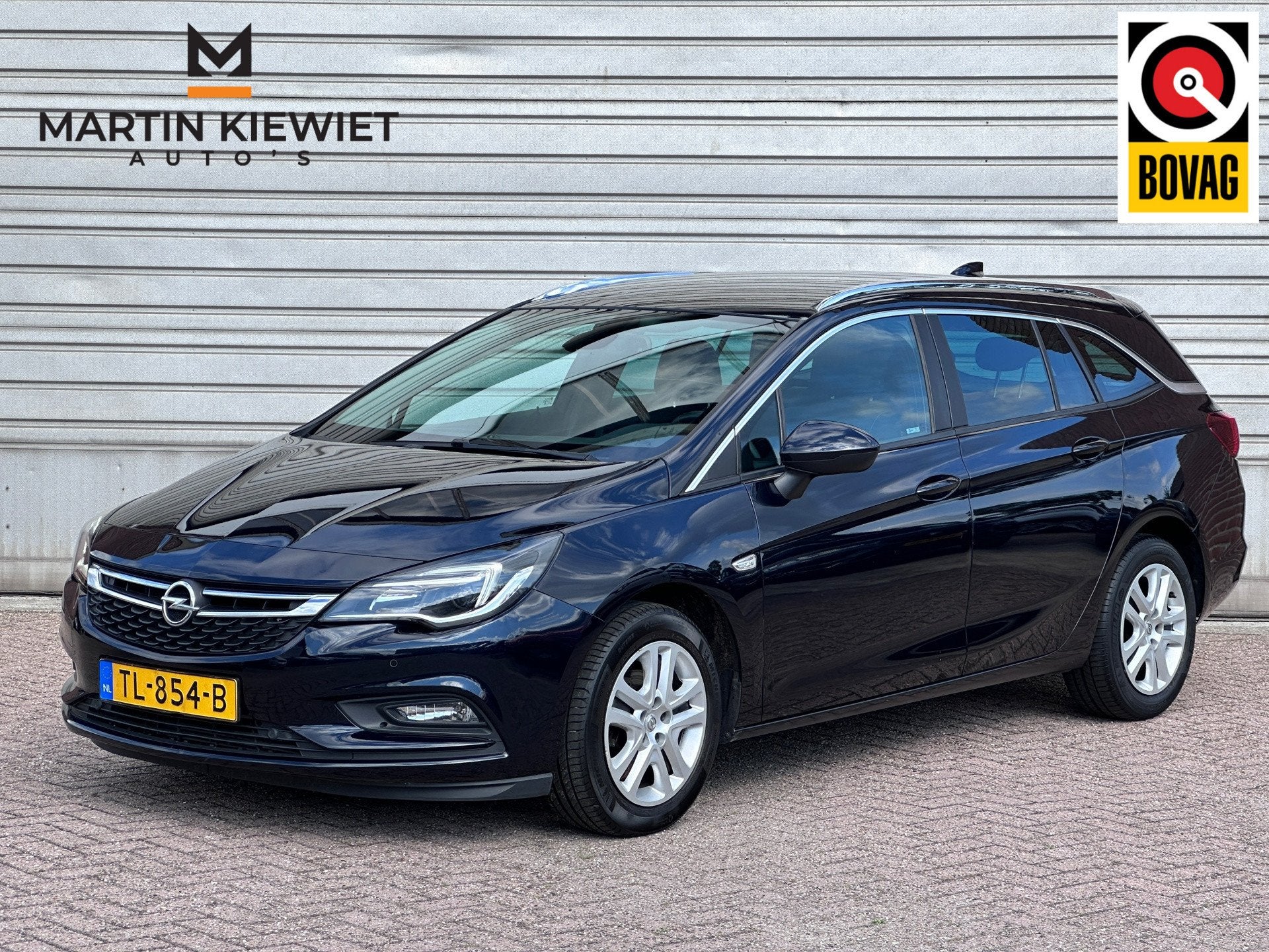 Opel Astra Sports Tourer 1.0 Online Edition|Trekhaak|Navigat, Auto's, Voorwielaandrijving, Stof, Gebruikt, Euro 6
