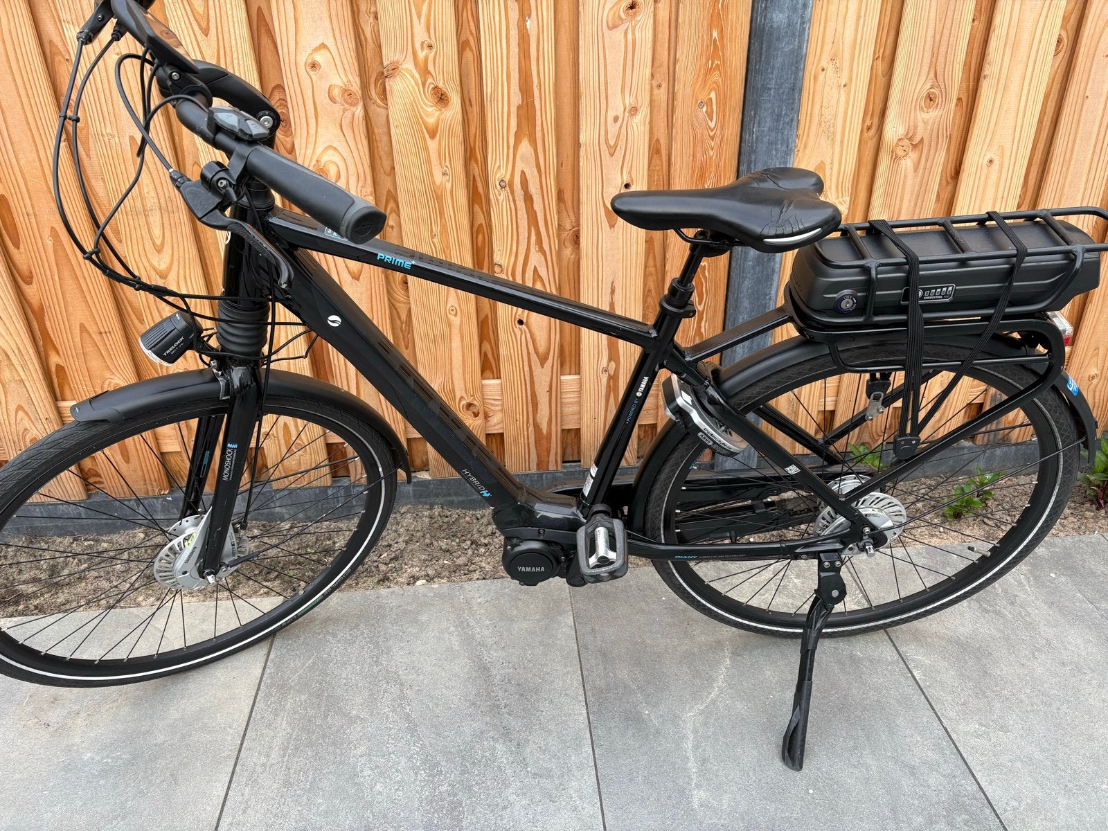 Giant Prime+ elektrische herenfiets M, Yamaha motor, 51 tot 55 cm, Ophalen, Gebruikt, Giant