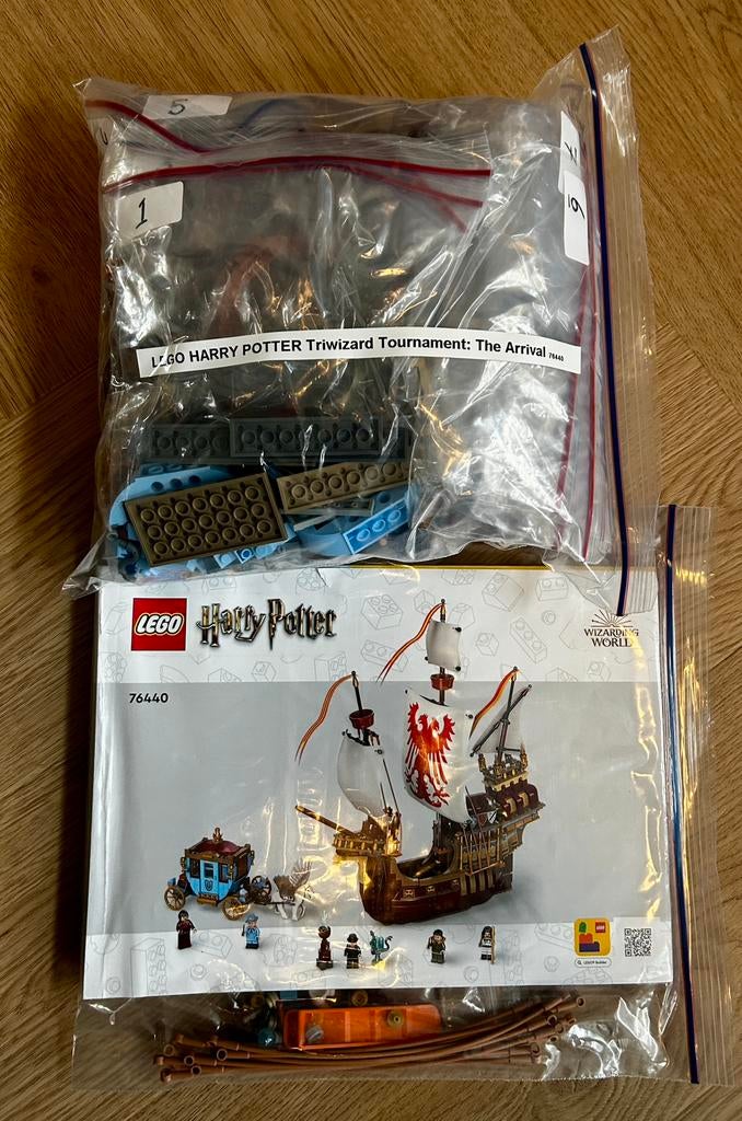 LEGO 76440 Harry Potter The Arrival – Compleet, Ophalen of Verzenden, Zo goed als nieuw, Complete set, Lego