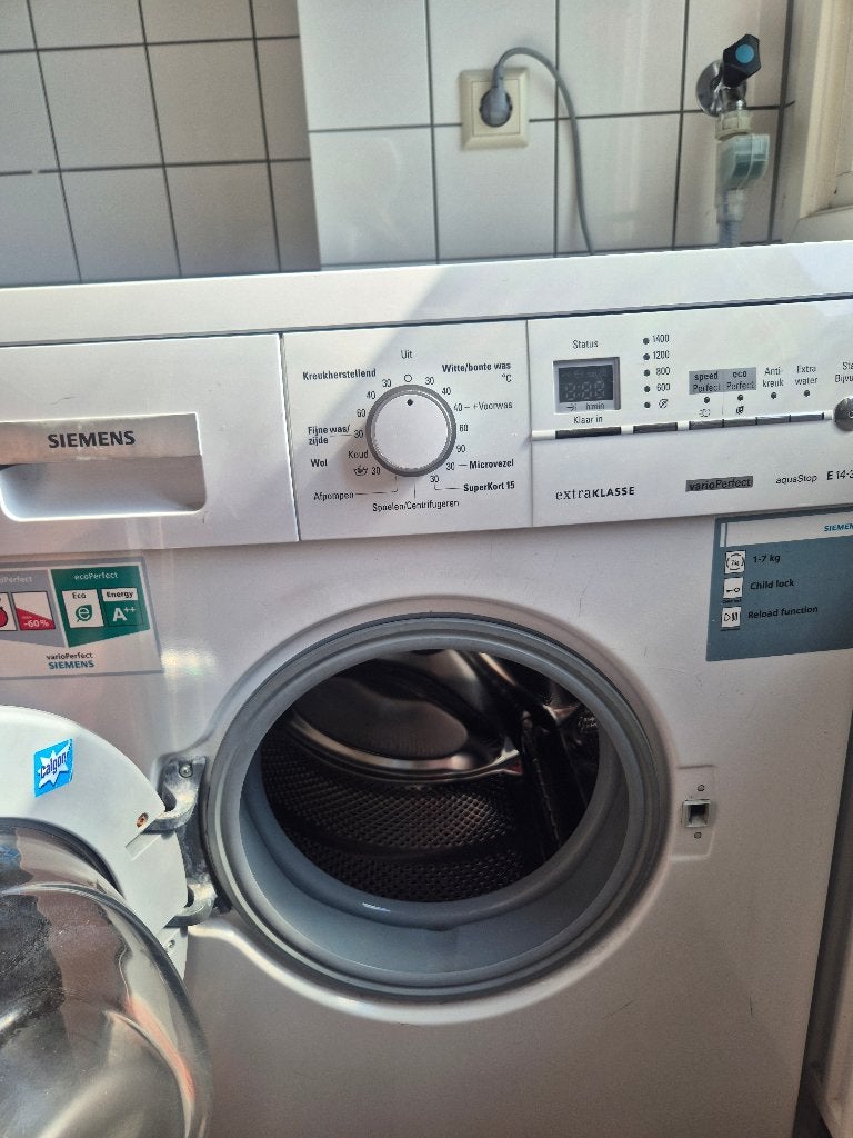 Siemens aquastop, Witgoed en Apparatuur, Wasmachines, Ophalen, Gebruikt, 85 tot 90 cm, 1200 tot 1600 toeren