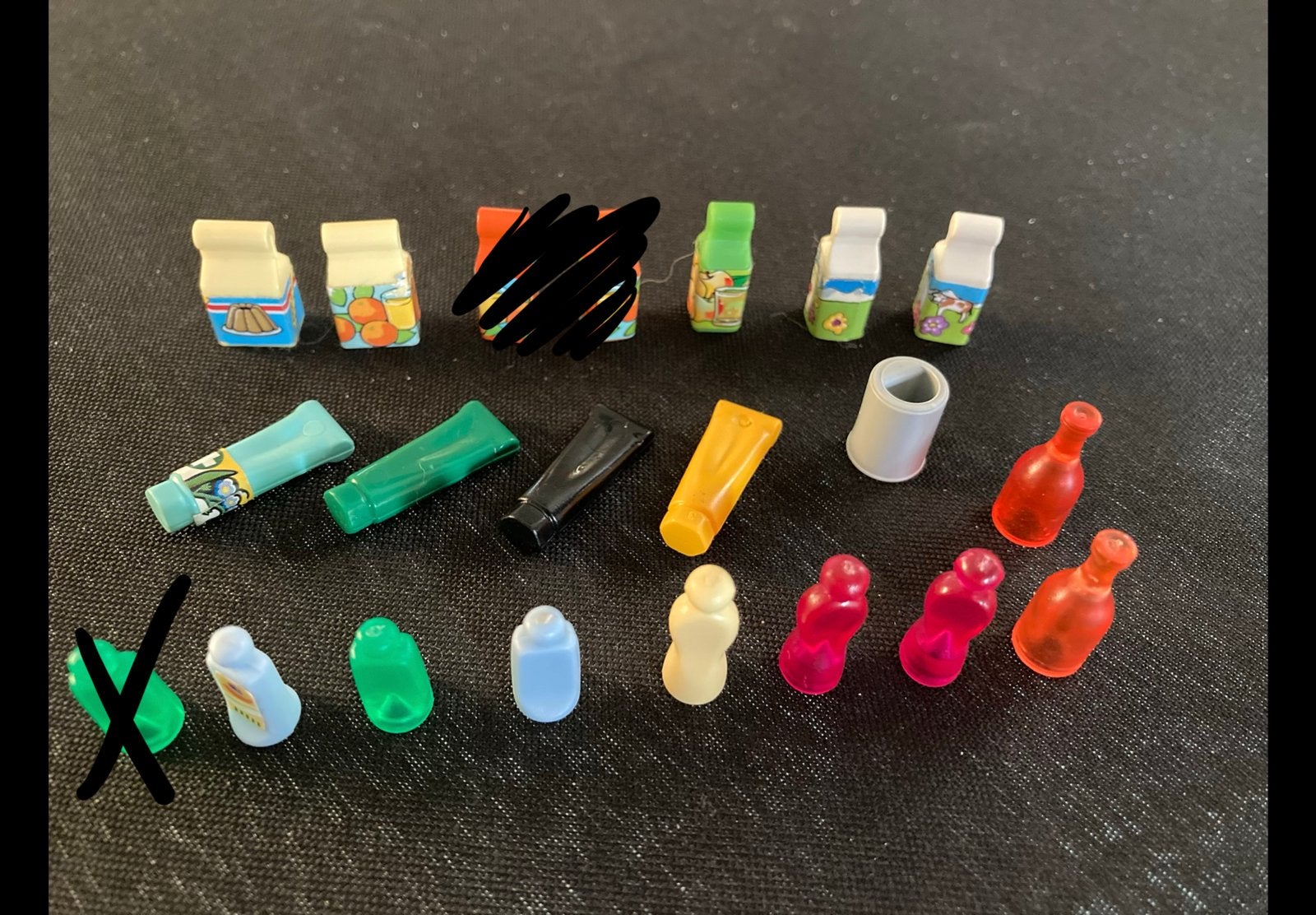 Playmobil tubes, pakkeñ, flesjes, Ophalen of Verzenden, Zo goed als nieuw