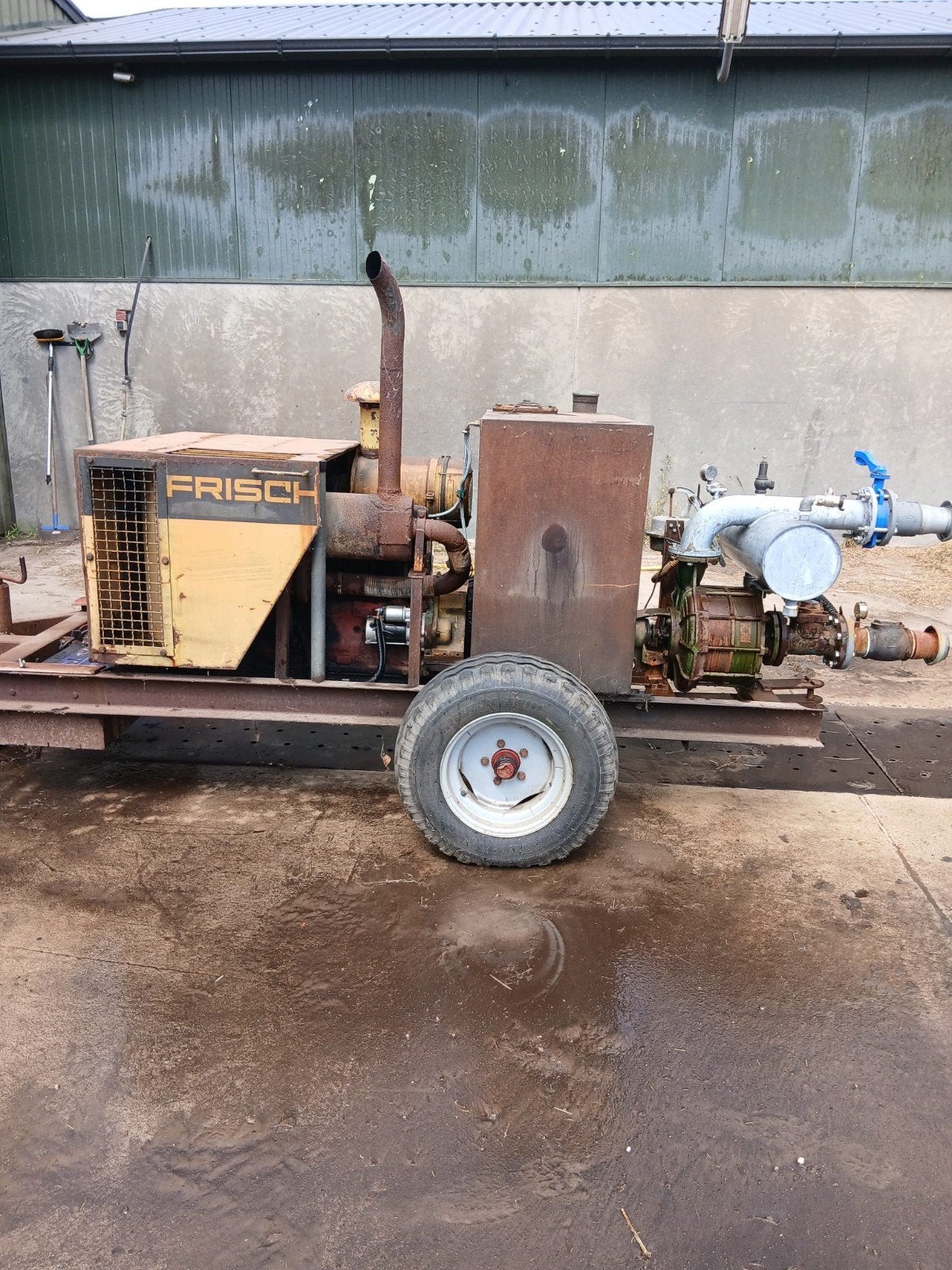 Beregeningspomp / Regenmotor te koop, Zakelijke goederen, Agrarisch | Tractoren, Ophalen, Gebruikt, Tot 80 Pk, Tot 2500