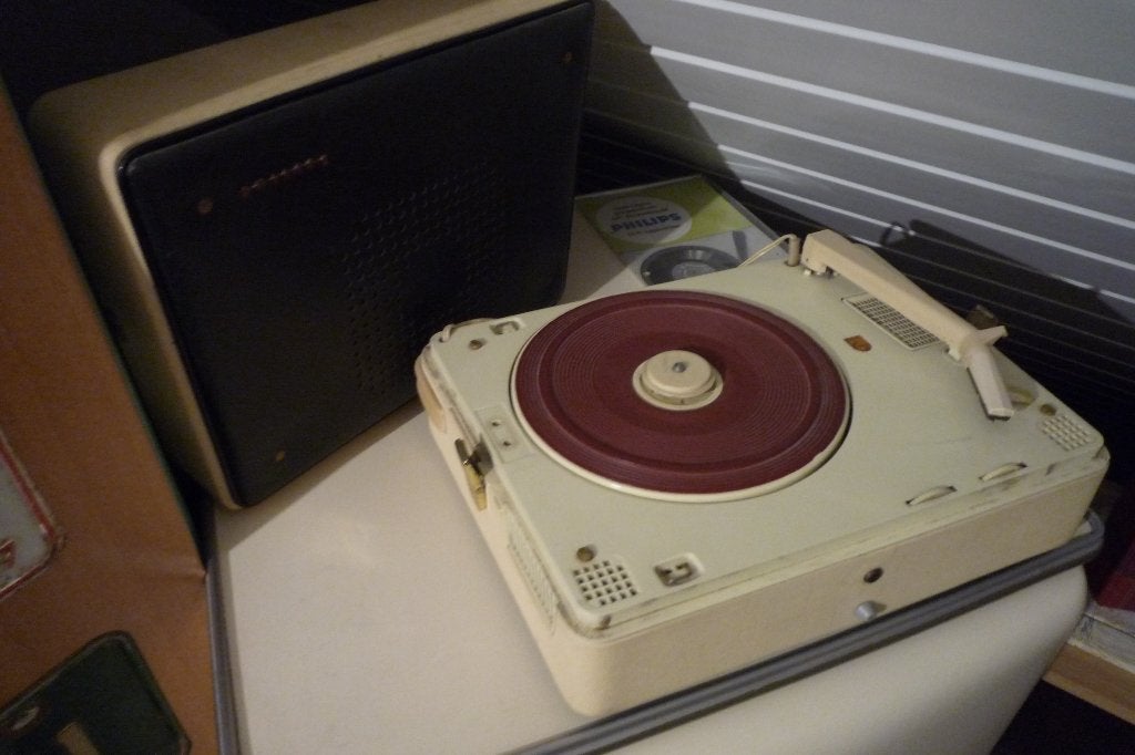 Vintage Philips Platenspeler - Model onbekend, Ophalen, Gebruikt, Platenspeler, Philips
