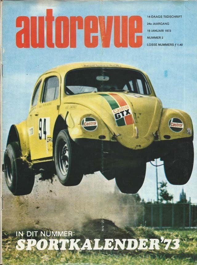 Autorevue 2 1973 : Peugeot 104 - Ford Escort - Renault 12 TS, Ophalen of Verzenden, Gelezen, Algemeen