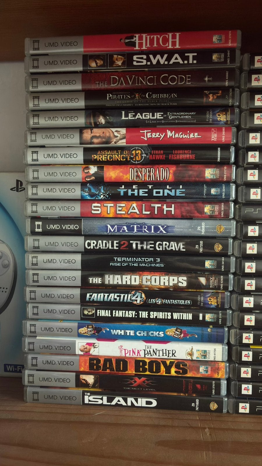 PSP umd Movie Collection, Spelcomputers en Games, Games | Sony PlayStation Portable, 1 speler, Ophalen, Zo goed als nieuw, Vanaf 12 jaar