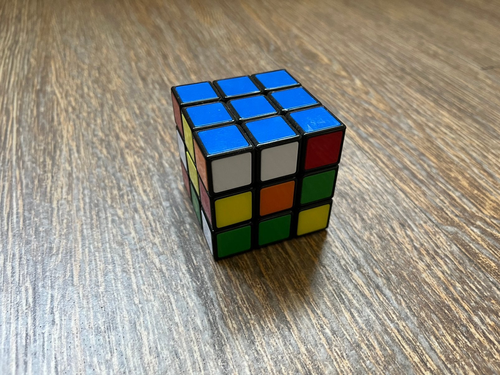 Rubiks kubus, niet opgelost, Ophalen of Verzenden, Minder dan 500 stukjes, Zo goed als nieuw, Rubik's of 3D-puzzel