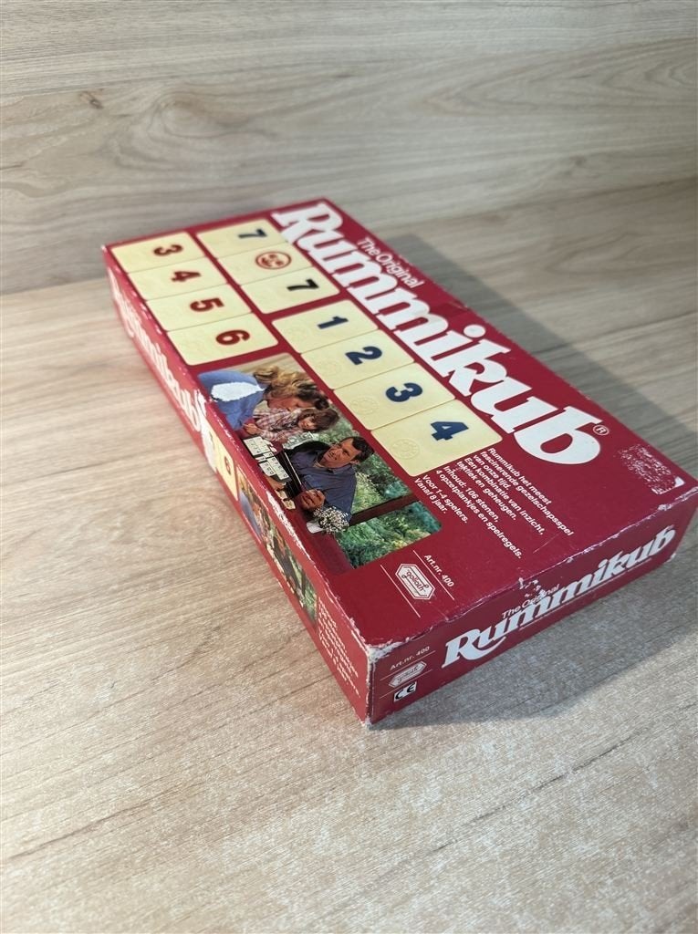 rummikub grote rode doos - s6751, Hobby en Vrije tijd, Verzenden, Zo goed als nieuw