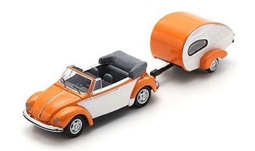 VW Kever cabrio + caravan - 1:87 - Schuco, Schuco, Auto, Info@schuco.de, Nieuw