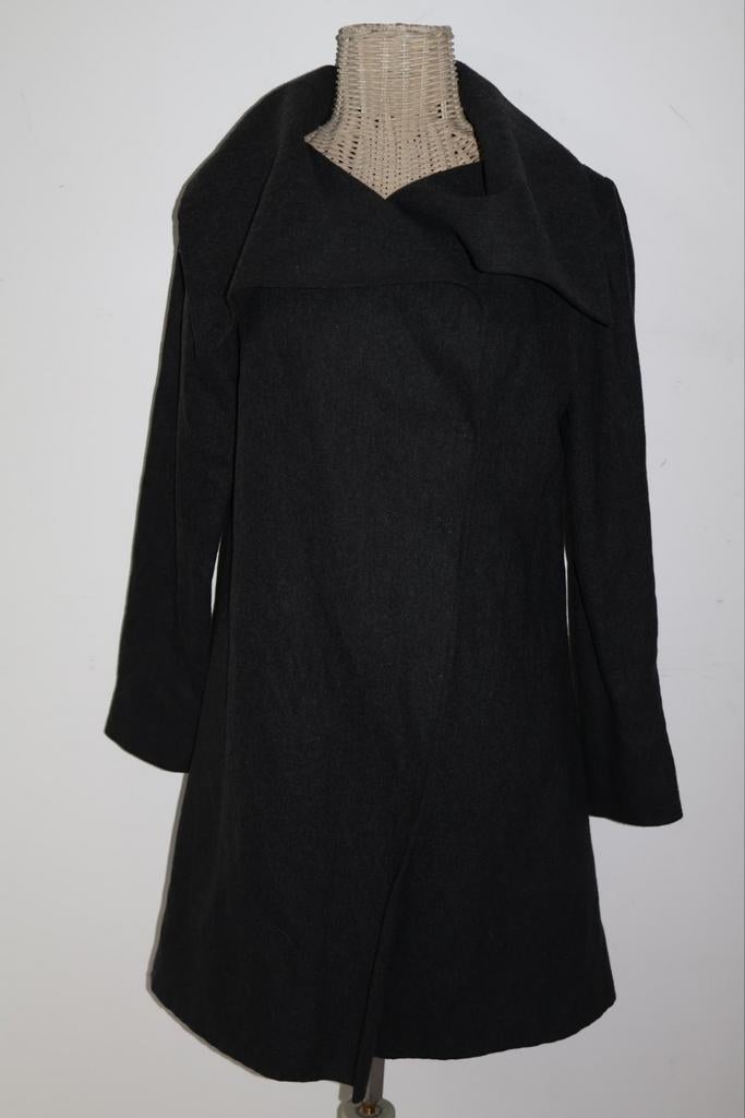 Pauw Amsterdam donkergrijze jas maat 38/40 M/L, Kleding | Dames, Jassen | Winter, Maat 38/40 (M), Pauw, NL, Pauw