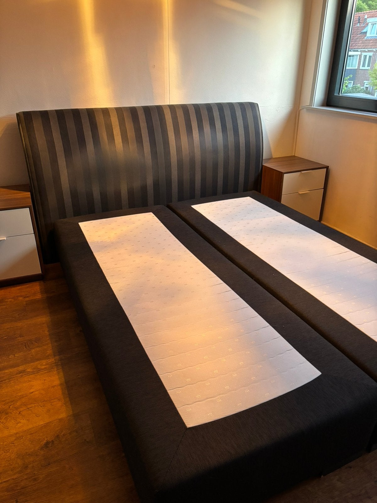 Boxspring, Ophalen, Zo goed als nieuw, Tweepersoons, 160 cm