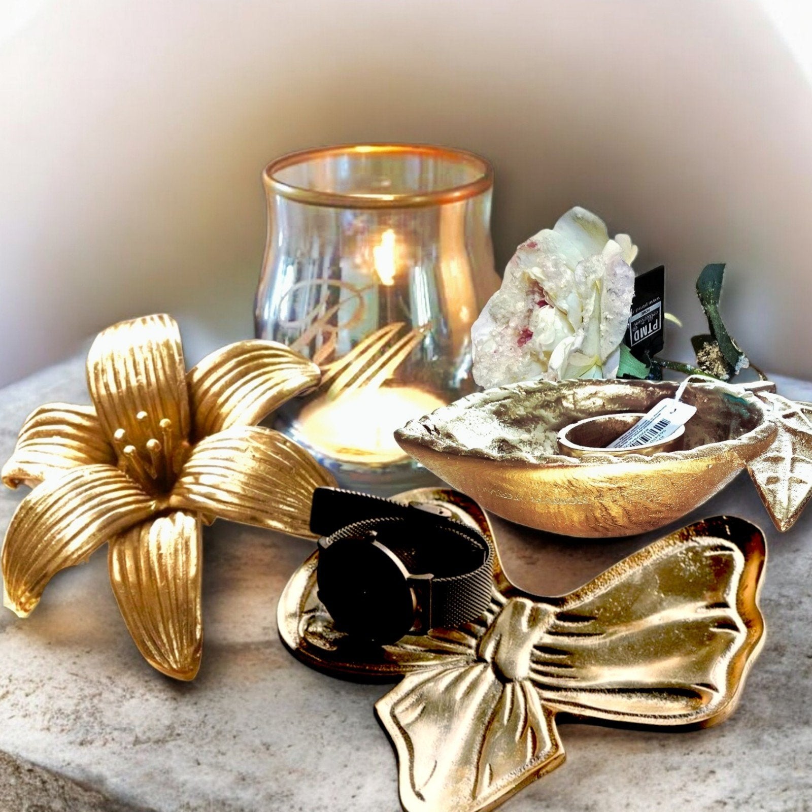 4 delig RIVIÈRA MAISON GOLD COLLECTORS, Ophalen of Verzenden, Nieuw