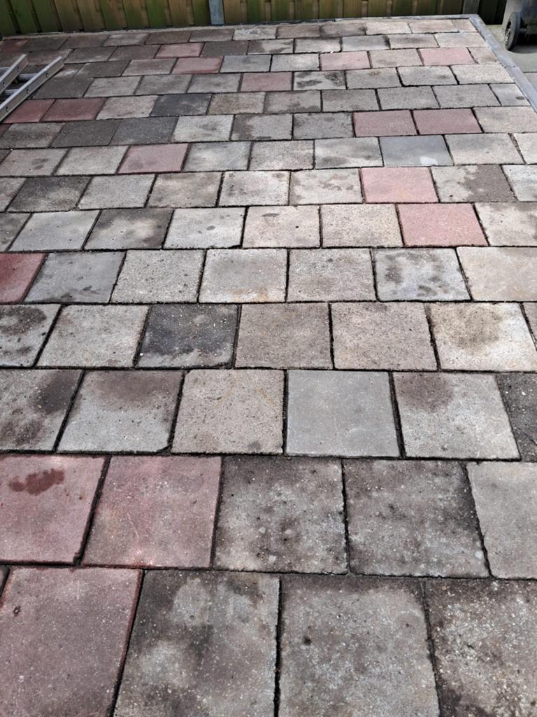 Gratis af te halen 30x30 tegels + bandjes, Tuin en Terras, Ophalen, Gebruikt, Beton, Terrastegels