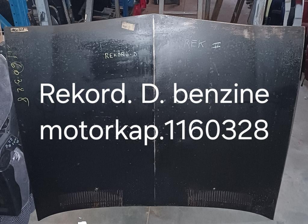 Opel Rekord .D. motorkap benzne, Ophalen of Verzenden, Nieuw, Opel, Motorkap
