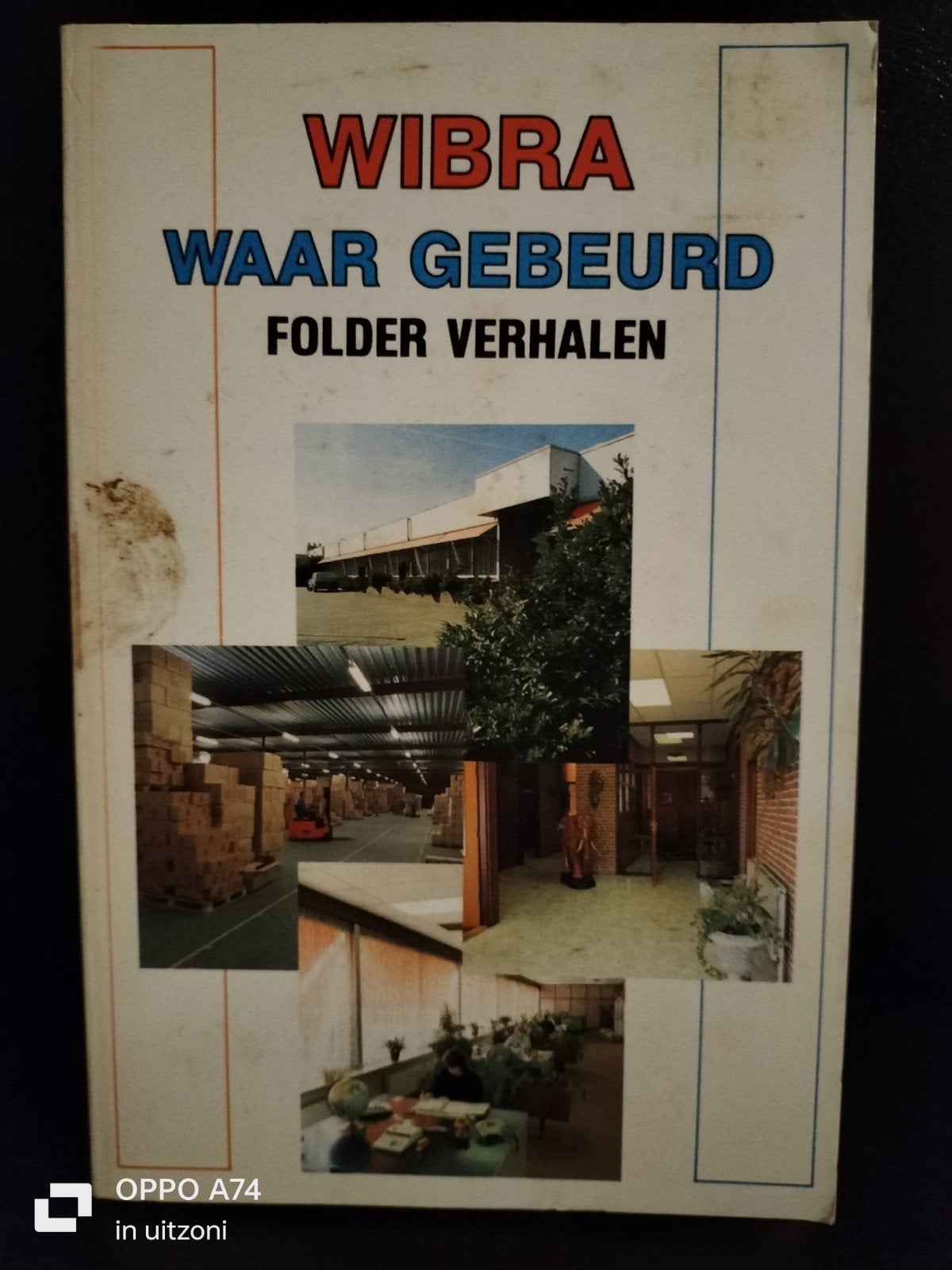 WIBRA Waar Gebeurd Folder Verhalen - Historische Folder, Ophalen of Verzenden, Gelezen, Onbekend, Folder