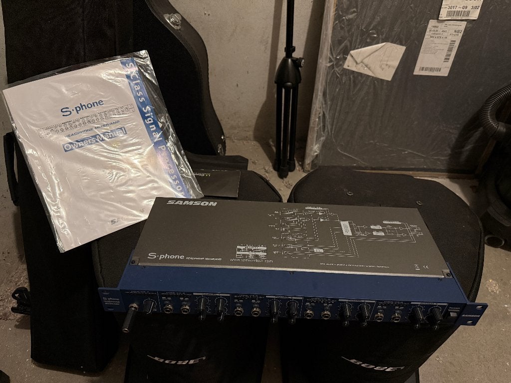 SAMSON S-Phone Headphone mixer/amplifier, Ophalen, Gebruikt, Minder dan 60 watt, Overige merken