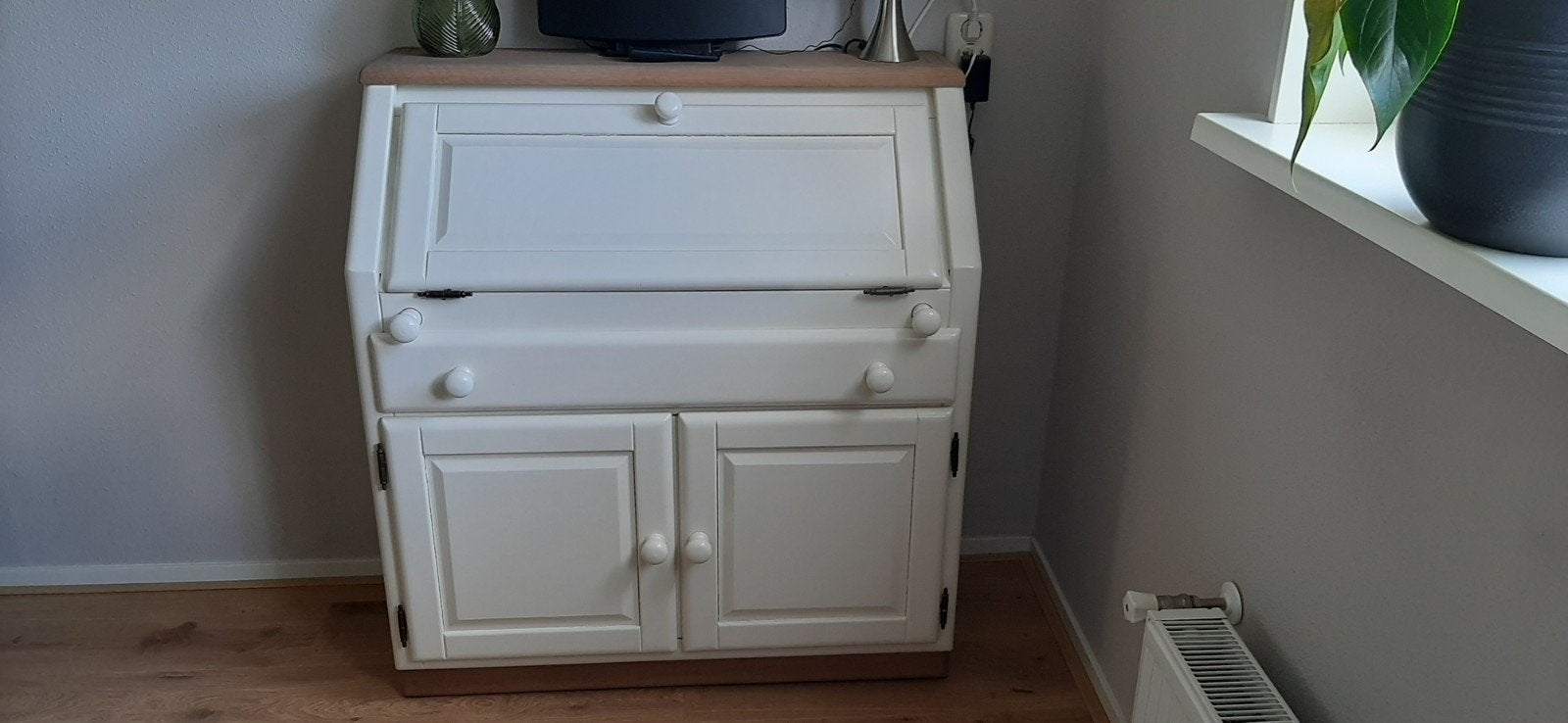 Eiken secretaire, Huis en Inrichting, Kasten | Secretaires, Ophalen of Verzenden