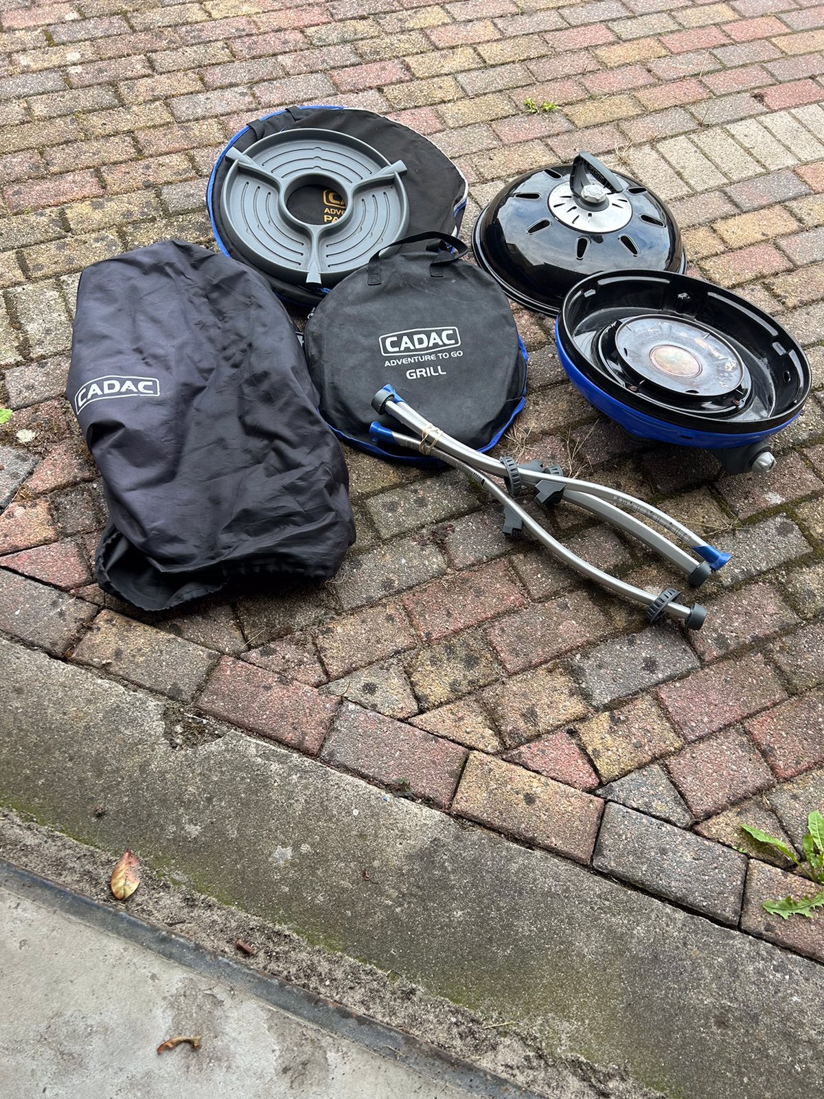Skotelbraai cadac, Ophalen, Zo goed als nieuw
