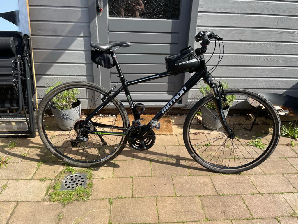 Motion hybride fiets - Zo goed als nieuw, 28 inch, Velgrem, Zo goed als nieuw, Meer dan 20 versnellingen