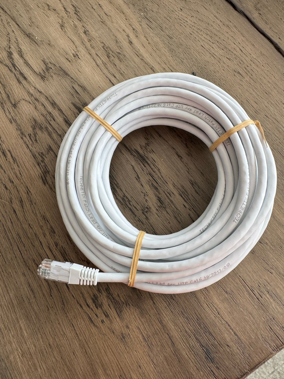 UTP Cat.6 Patchkabel - Technetix 10 meter nieuw, Ophalen of Verzenden, Zo goed als nieuw