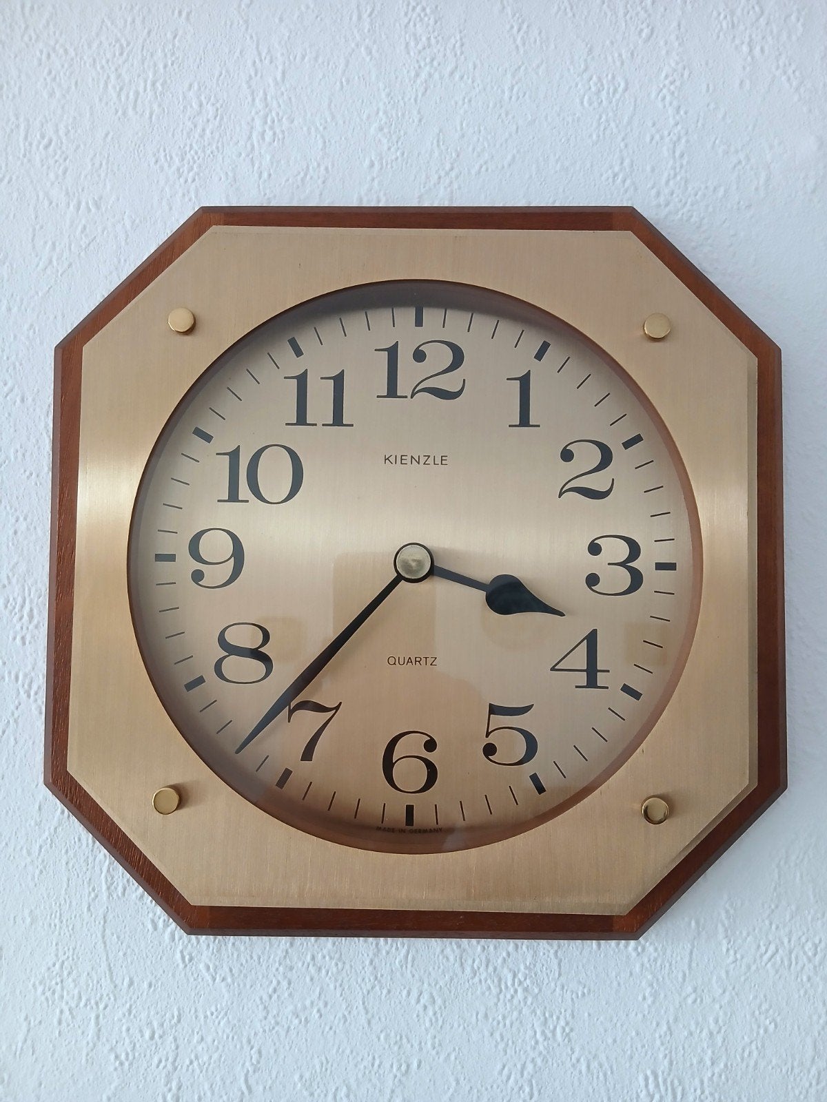 vintage Kienzle wandklok, Antiek en Kunst, Ophalen of Verzenden