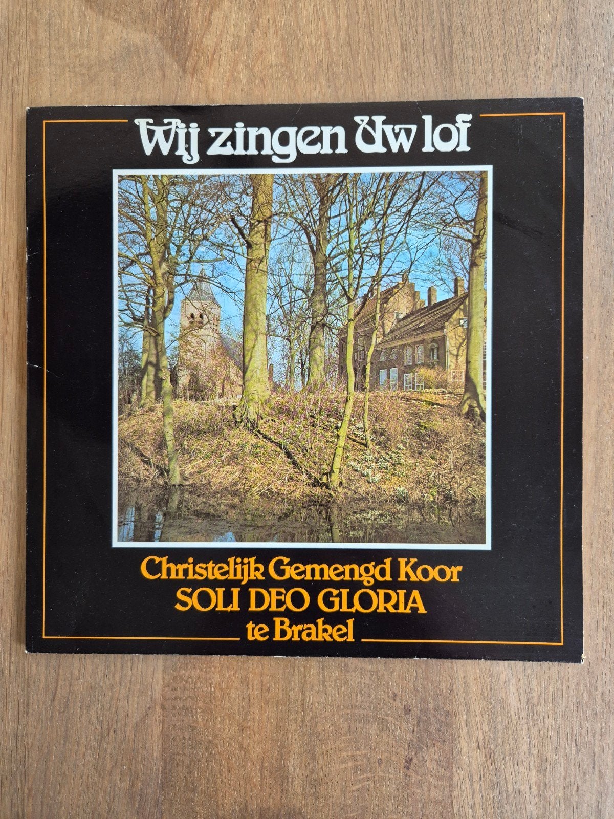 Vintage grammofoonplaat 1979 - Soli Deo Gloria LP Brakel, Ophalen of Verzenden, Gebruikt, Cd of Plaat