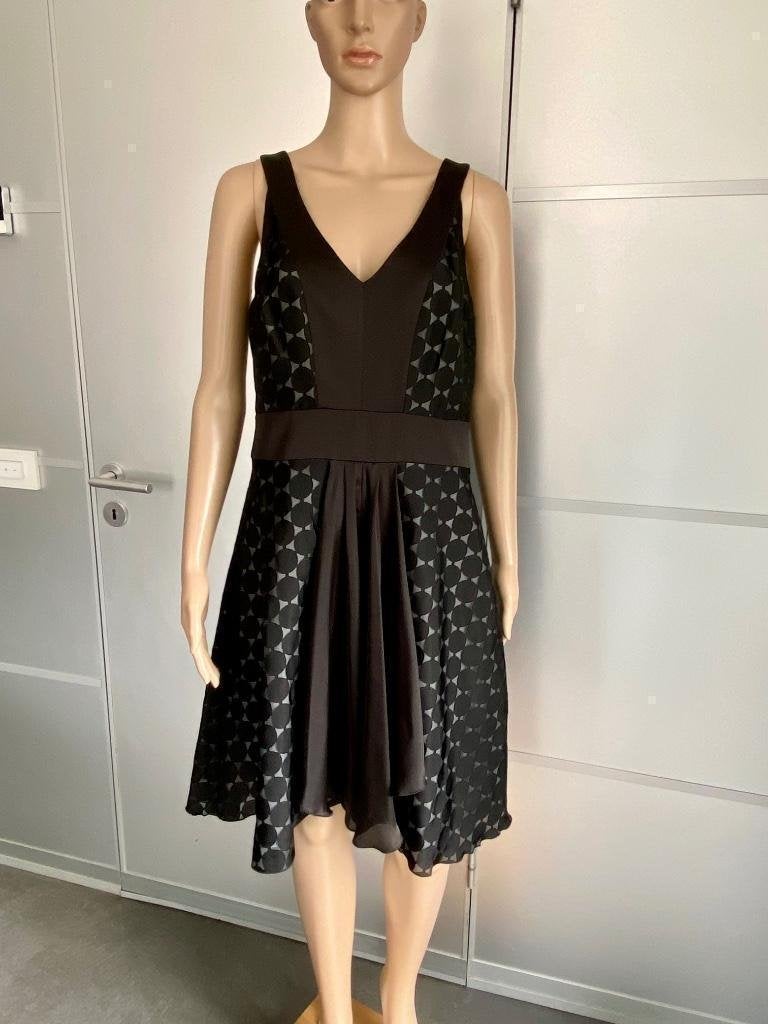 H366 Nieuw: Steps maat M=38 jurk jurkje feest zwart, Kleding | Dames, Maat 38/40 (M), Zwart, Nieuw, Ophalen of Verzenden