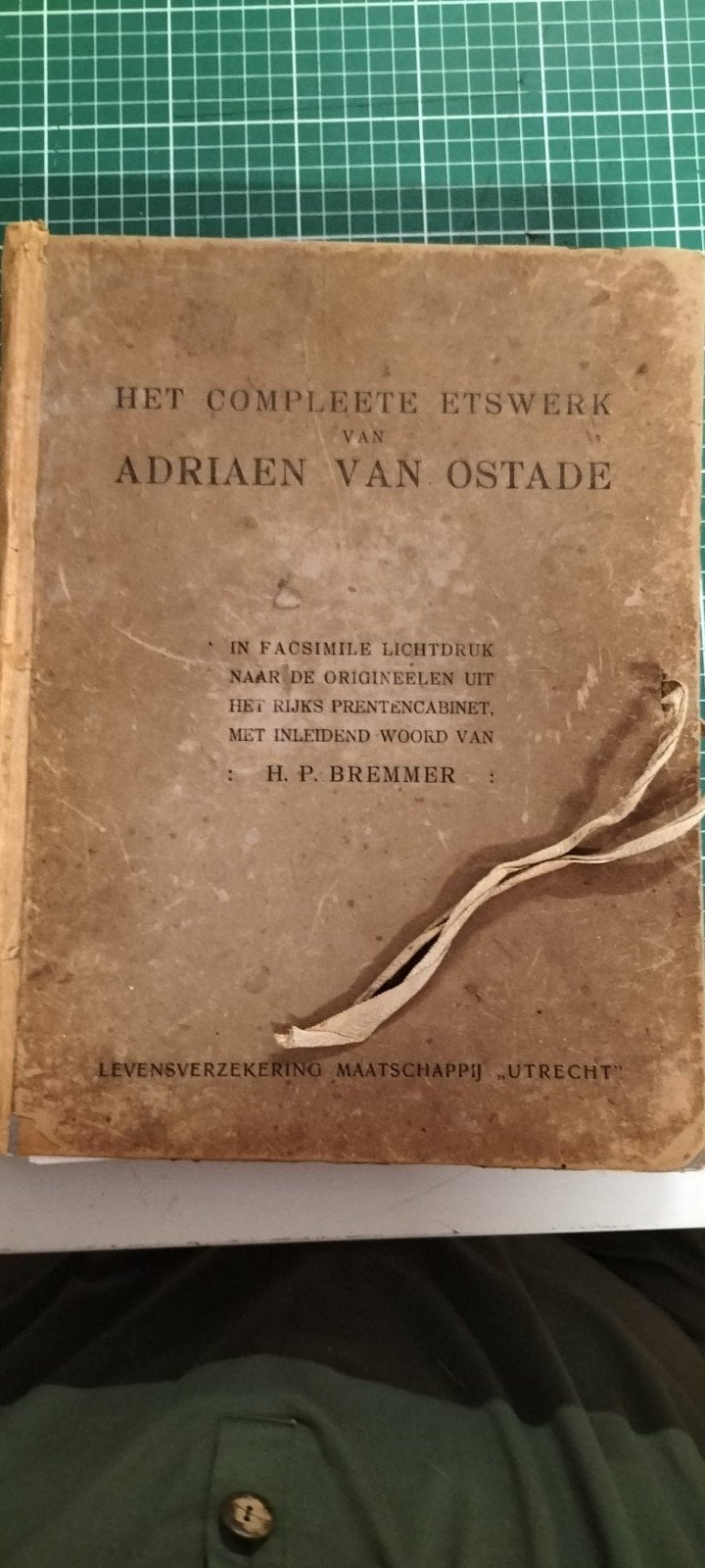 Het Complete Etswerk van Adriaen van Ostade  1927, Antiek en Kunst, Ophalen of Verzenden, Ets, Met tekst