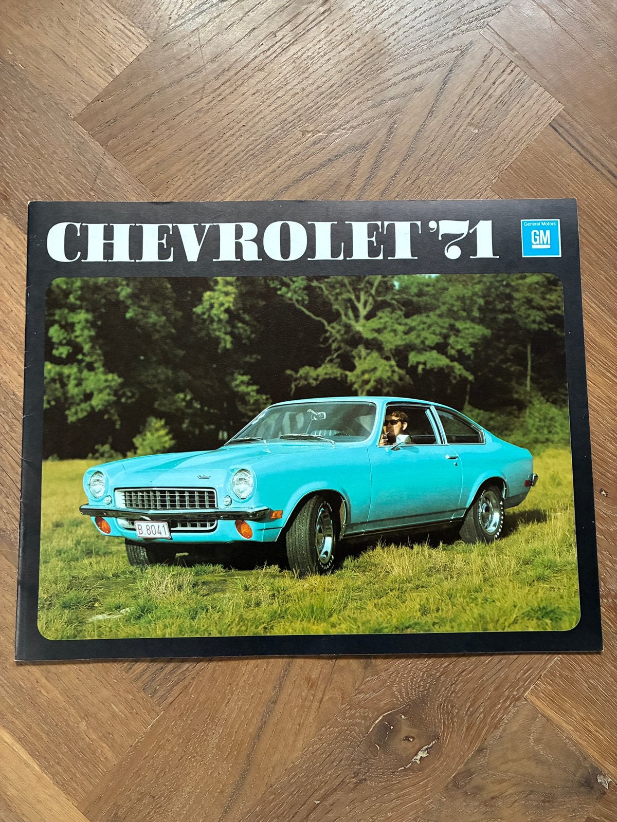 1971 Chevrolet brochure, Boeken, Auto's | Folders en Tijdschriften, Verzenden, Zo goed als nieuw, Chevrolet