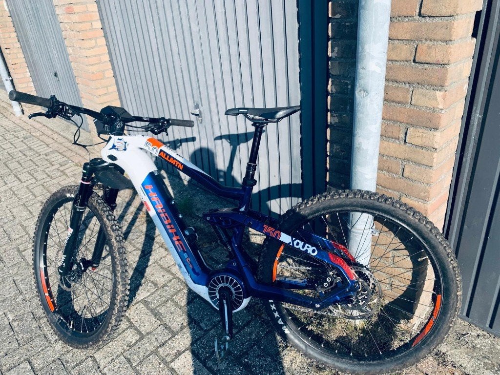 Haibike XDuro AllMtn 5.0 MTB (Fully) met verlichtingsset., Overige merken, Gebruikt, Ophalen of Verzenden, Schijfrem