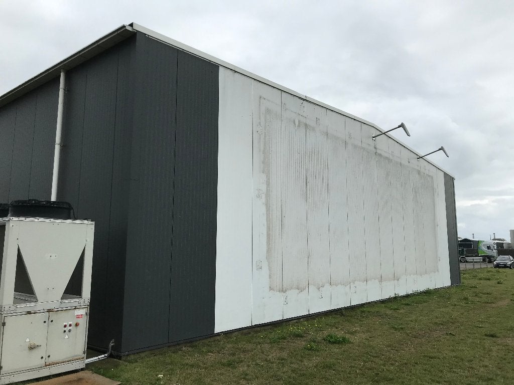 Deel demontabele loods met sandwichpanelen, zelf demonteren, 300 m², Koop, Opslag of Loods