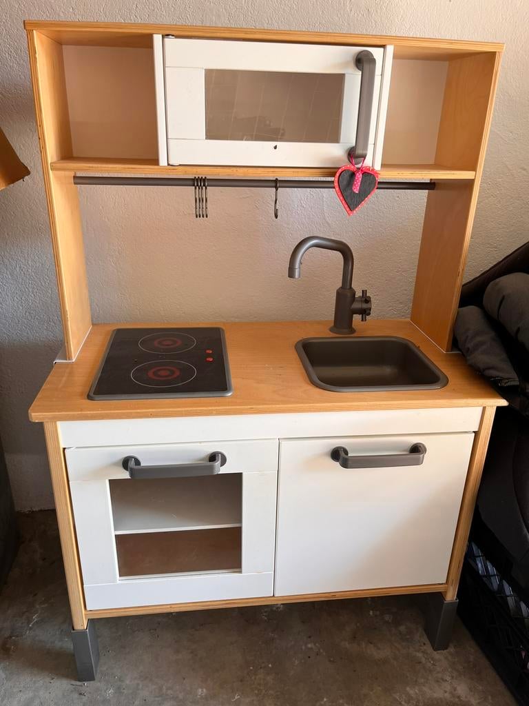 IKEA kinderkeuken compleet met accessoires, Ophalen of Verzenden, Zo goed als nieuw, Hout, Speelkeuken