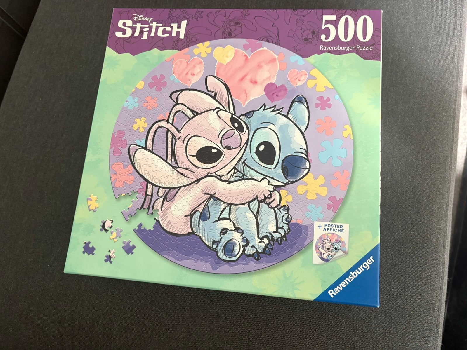 Leuke stitch puzzel 500 stukjes!!, Ophalen of Verzenden, Zo goed als nieuw