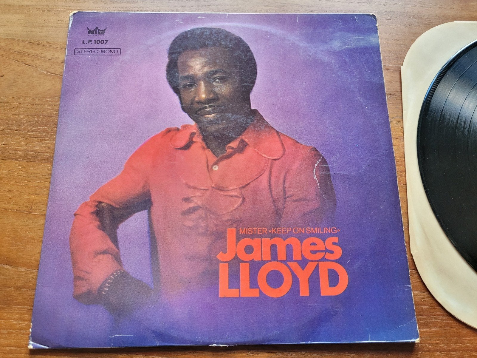 James Lloyd - Mister Keep On Smiling LP (Supreme LP 1007), LP, Gebruikt, Pop, Ophalen of Verzenden