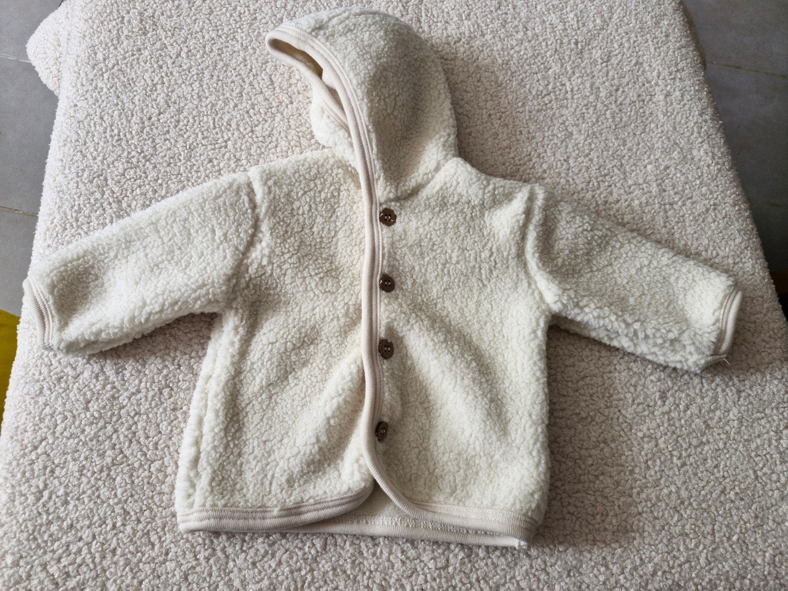 Beige wollen jasje maat 50, Zeeman, Jongetje of Meisje, Onbekend, Nieuw