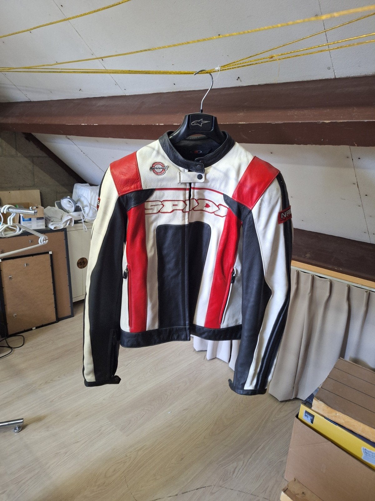 Spidi Racing design motorjas dames, Motoren, Ophalen, Jas | leer, Dames, Spidi