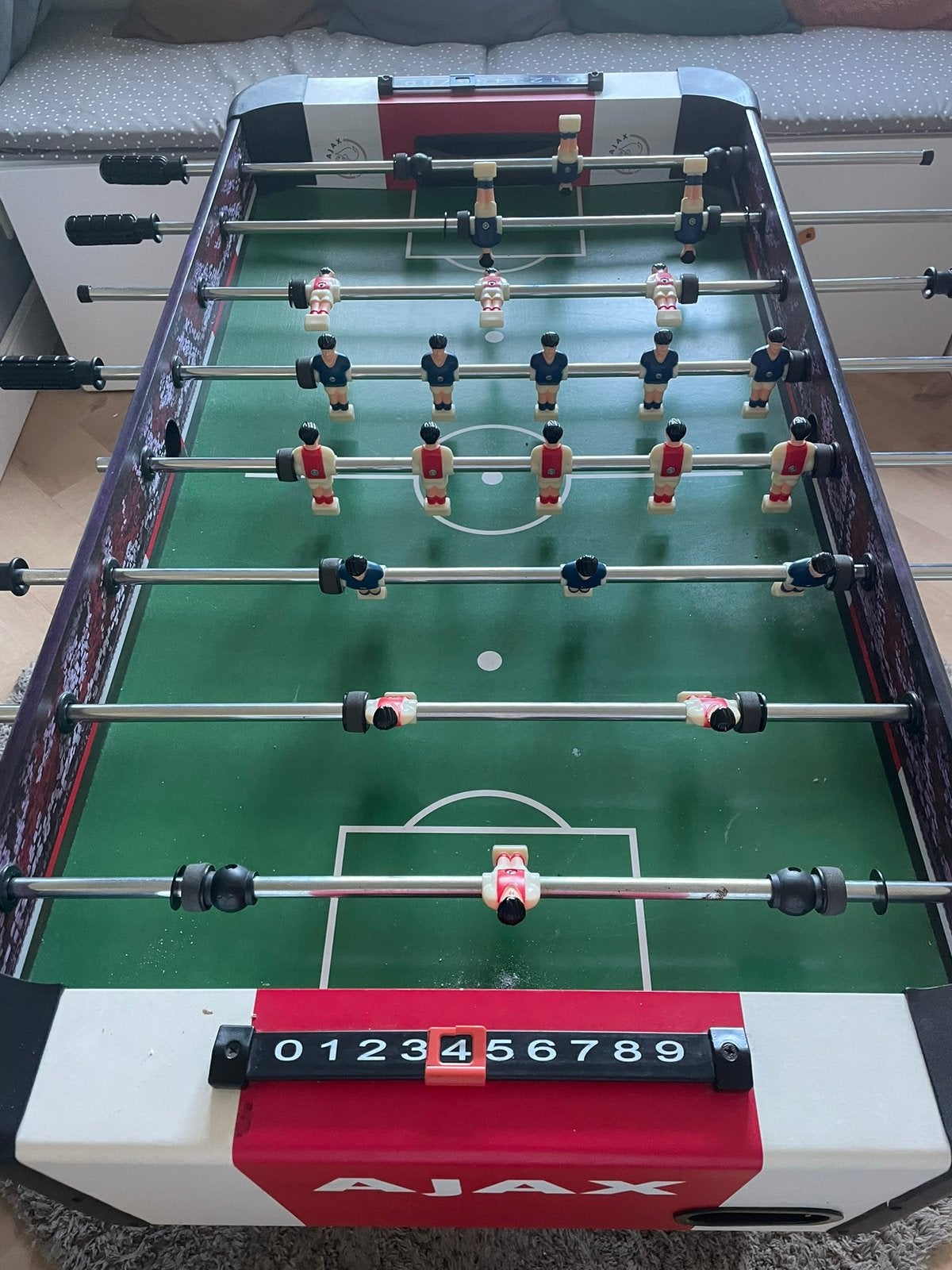Ajax tafelvoetbal zo goed als nieuw, Ophalen, Zo goed als nieuw