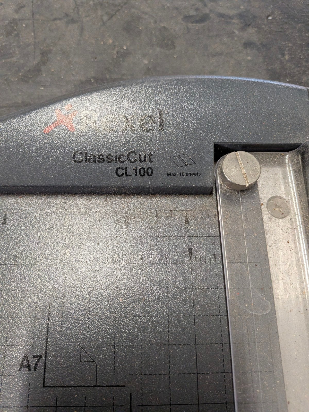 Rexel ClassicCut CL100 A4 Papiersnijmachine, Ophalen of Verzenden
