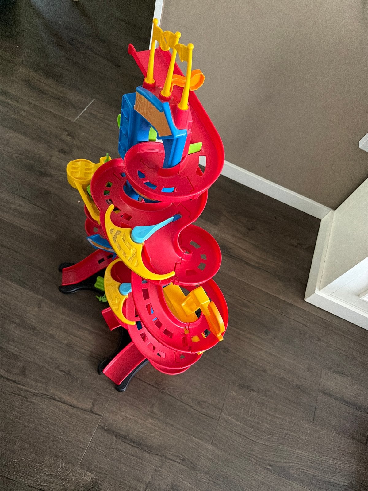 Fisher-Price Little People Racebaan, Kinderen en Baby's, Overige merken, Ophalen of Verzenden, Handmatig, Racebaan